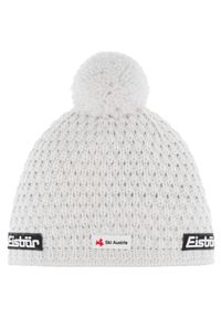 Eisbar - Czapka dla dorosłych Trail Pompon MU SKA. Kolor: biały. Materiał: wełna, poliester. Styl: sportowy