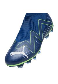 Buty piłkarskie Puma Future Match+ Ll FG/AG 107366 03 niebieskie. Kolor: niebieski. Materiał: dzianina, syntetyk. Szerokość cholewki: normalna. Sport: piłka nożna #4