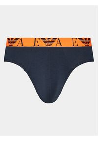 Emporio Armani Underwear Komplet 3 par slipów 111734 4R715 70435 Granatowy. Kolor: niebieski. Materiał: bawełna #6