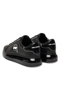 Karl Lagerfeld - KARL LAGERFELD Sneakersy KL52630N Czarny. Kolor: czarny. Materiał: skóra