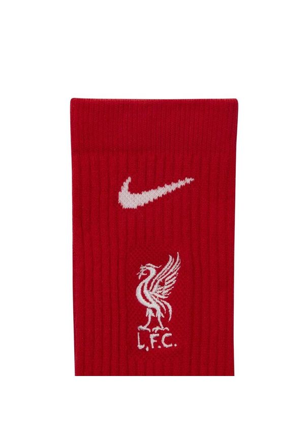 Nike - Skarpety Unisex Dla Dorosłych Liverpool FC (zestaw 3 Sztuk). Kolor: czerwony, biały, wielokolorowy, czarny. Sport: turystyka piesza