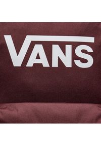 Vans Plecak Old Skool Print Backpack VN000H504QU1 Bordowy. Kolor: czerwony. Materiał: materiał. Wzór: nadruk #4