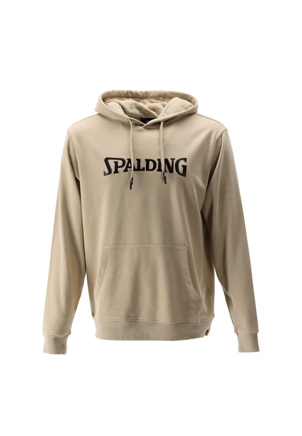 SPALDING - Sweatshirt z kapturem Spalding. Typ kołnierza: kaptur. Kolor: czarny, beżowy, wielokolorowy. Sport: koszykówka