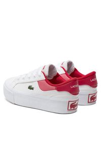 Lacoste Sneakersy Ziane Platform 747CFA0011 Biały. Kolor: biały. Obcas: na platformie #5