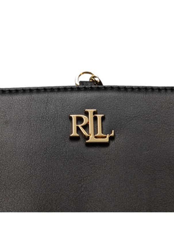 Lauren Ralph Lauren Torebka Marcy 36 431876724004 Czarny. Kolor: czarny. Materiał: skórzane
