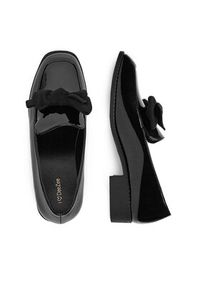 DeeZee Loafersy SQ873-1-BLACK PAT Czarny. Kolor: czarny. Materiał: materiał #5