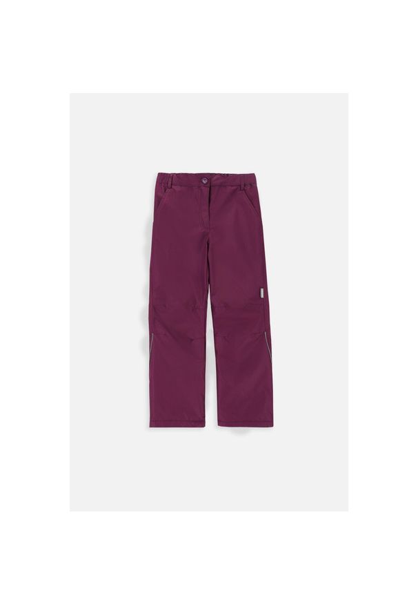 Spodnie zimowe ocieplone outdoor dla dzieci Lemon Explore ZL3. Kolor: fioletowy. Materiał: poliester. Sezon: zima. Sport: outdoor