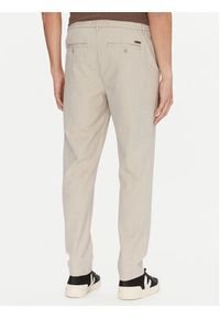 Only & Sons Chinosy Lou 22031615 Beżowy Tapered Fit. Kolor: beżowy. Materiał: syntetyk