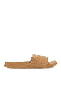Reebok Klapki CEO-SS26-3C043-W Brązowy. Kolor: brązowy. Materiał: skóra, zamsz #1