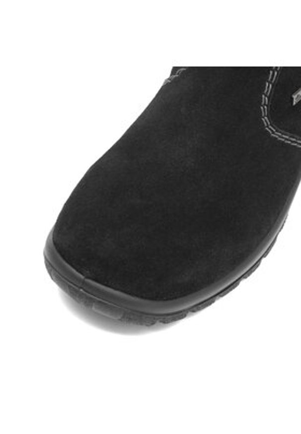 Rieker Botki Z7171-01 Czarny. Kolor: czarny. Materiał: materiał