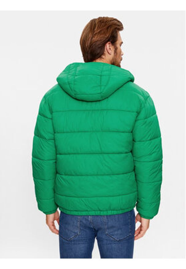 United Colors of Benetton - United Colors Of Benetton Kurtka zimowa 2NIWUN038 Zielony Regular Fit. Kolor: zielony. Materiał: syntetyk. Sezon: zima