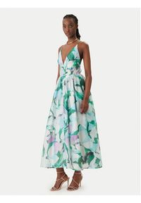 BARDOT - Bardot Sukienka koktajlowa Arletha Halter 59963DB1 Zielony Regular Fit. Typ kołnierza: dekolt halter. Kolor: zielony. Materiał: syntetyk. Styl: wizytowy #4