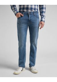 Lee - LEE DAREN ZIP FLY MĘSKIE SPODNIE JEANSOWE WORN IN CODY L707NLLT 112145463