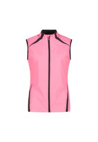 Kamizelka damska CMP. Kolor: różowy. Materiał: materiał. Sport: turystyka piesza #1