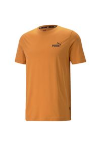 Koszulka Puma Męska 2XL Glina - Esencjonalna i Wygodna. Kolor: beżowy, wielokolorowy, brązowy. Materiał: bawełna. Sport: bieganie #1