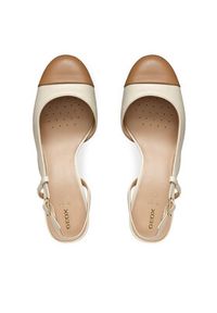 Geox Czółenka D Virnilisa 65 D55YYA 0TUBC C1056 Beżowy. Kolor: beżowy. Materiał: skóra #3