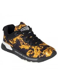 Versace Jeans Couture Sneakersy 80YA3SA1 Czarny. Kolor: czarny. Materiał: materiał #4