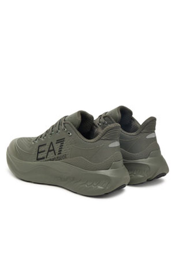 EA7 Emporio Armani Sneakersy X8X245 XK442 M7059 Khaki. Kolor: brązowy. Materiał: materiał