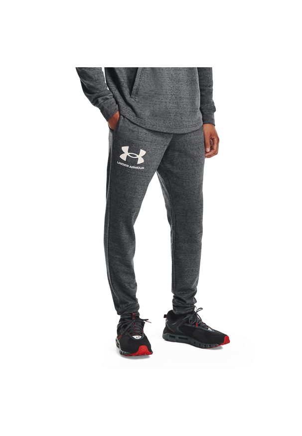 Spodnie męskie Under Armour Ua Rival Terry Jogger. Kolor: szary