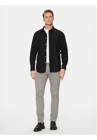 TOMMY HILFIGER - Tommy Hilfiger Koszula MW0MW38137 Czarny Slim Fit. Kolor: czarny. Materiał: bawełna #3