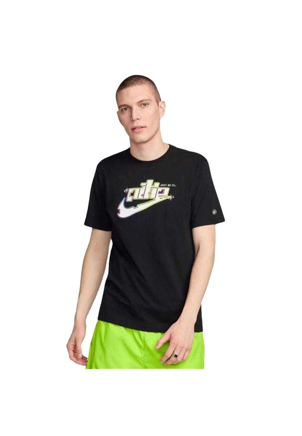 Nike - T-shirt Męski Sportswear. Kolor: czarny. Sport: turystyka piesza