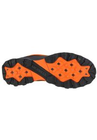 Buty Merrell Speed Strike M J066883 czarne pomarańczowe. Zapięcie: sznurówki. Kolor: pomarańczowy, czarny, wielokolorowy. Materiał: tkanina, syntetyk, materiał. Szerokość cholewki: normalna