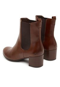 ecco - ECCO Botki Dress Classic 20992301014 Brązowy. Kolor: brązowy. Materiał: skóra #5