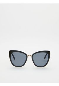 Reserved - Okulary przeciwsłoneczne - czarny. Kolor: czarny #1