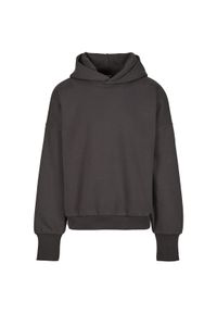 Bluza z kapturem Urban Classics High Low. Typ kołnierza: kaptur. Kolor: czarny. Materiał: bawełna #1
