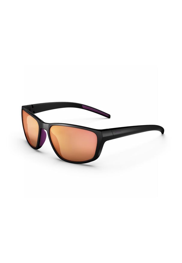 quechua - Okulary przeciwsłoneczne - MH550W - damskie - kategoria 3. Kolor: wielokolorowy, szary, fioletowy. Materiał: materiał