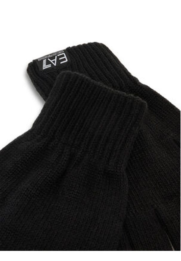 EA7 Emporio Armani Rękawiczki 7X000310 AF18469 UC001 Czarny. Kolor: czarny. Materiał: akryl, materiał