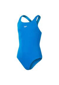 Speedo - Damski Jednoczęściowy Strój Kąpielowy Medalist Eco Endurance+. Kolor: niebieski