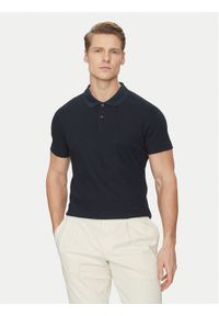 JOOP! Polo 10018924 30044673 Granatowy Regular Fit. Typ kołnierza: polo. Kolor: niebieski. Materiał: bawełna