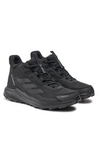 Adidas - adidas Trekkingi Terrex Anylander Mid Rain.Rdy ID0898 Czarny. Kolor: czarny. Materiał: mesh, materiał. Model: Adidas Terrex. Sport: turystyka piesza #7