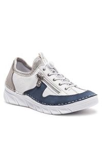 Rieker Sneakersy 55064-80 Biały. Kolor: biały