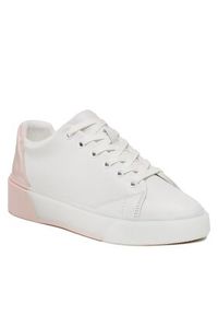 Calvin Klein Sneakersy Heel Counter Cupsole Lace Up HW0HW01378 Biały. Kolor: biały. Materiał: skóra #5