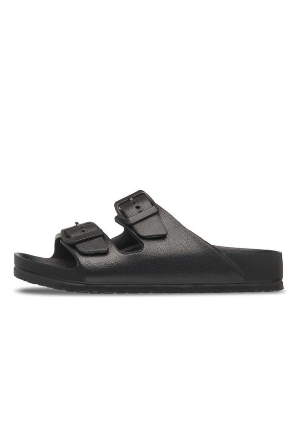 Quiksilver - Klapki dla Chłopcy EMBARK RF Czarny. Kolor: brązowy, zielony, wielokolorowy. Materiał: syntetyk