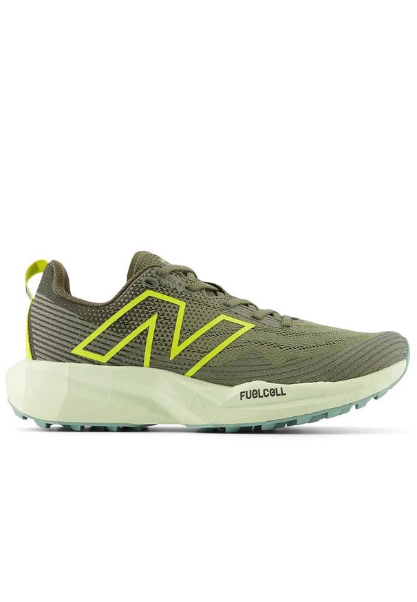 Buty New Balance FuelCell Venym MTVNYMG - zielone. Okazja: na co dzień. Kolor: zielony. Materiał: guma, dzianina. Szerokość cholewki: normalna. Sport: fitness, bieganie