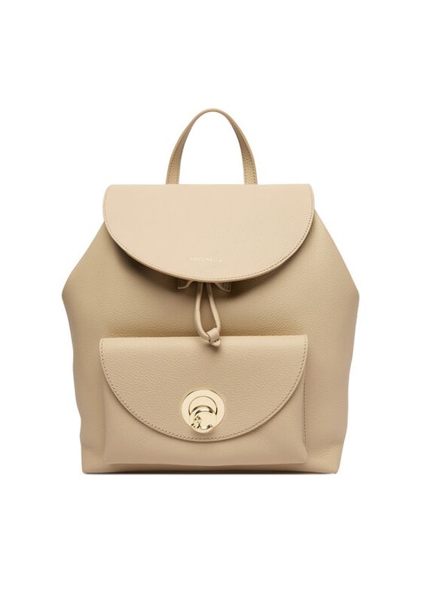 Coccinelle Plecak TOA Coccinellenikla E1 TOA 14 01 01 Beżowy. Kolor: beżowy. Materiał: skóra