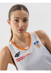 4f - 4F Tank top replika domowy z sezonu 2023/24 damski 4F x Enea AZS Politechnika Poznań - multikolor XXL. Kolor: wielokolorowy. Materiał: dzianina