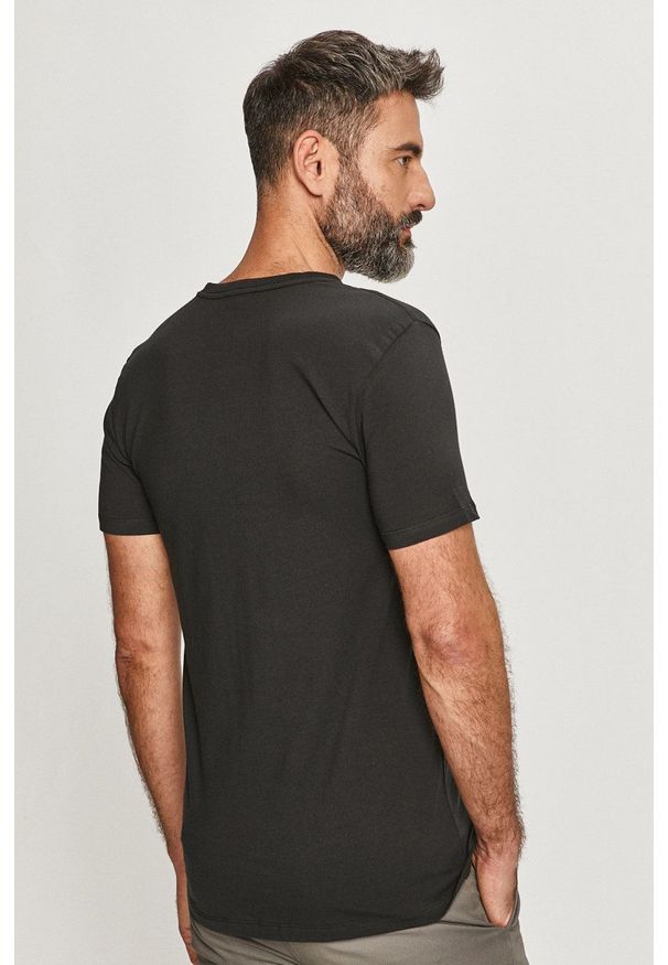 Levi's® - Levi's - T-shirt Premium (2-PACK). Okazja: na co dzień, na spotkanie biznesowe. Kolor: czarny. Materiał: dzianina. Styl: biznesowy, casual