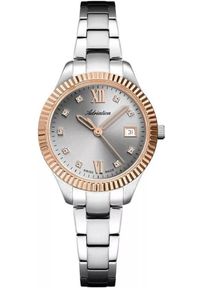 Zegarek damski Adriatica A3820.R1R7Q CYRKONIE srebrny. Kolor: srebrny #1