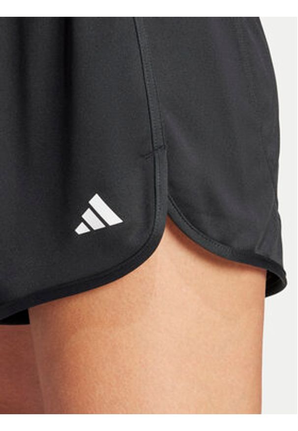 Adidas - adidas Szorty sportowe Pacer Essentials IQ2576 Czarny Loose Fit. Kolor: czarny. Materiał: syntetyk