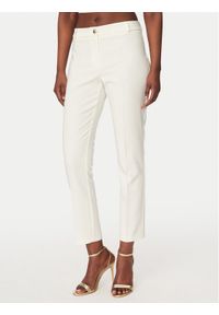Rinascimento Spodnie materiałowe CFC0128650003 Biały Regular Fit. Kolor: biały. Materiał: syntetyk #1
