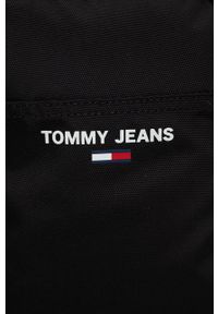 Tommy Jeans saszetka kolor czarny. Kolor: czarny. Materiał: poliester. Wzór: nadruk #3