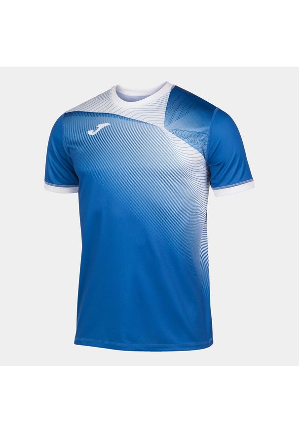 Koszulka do piłki nożnej męska Joma Hispa II. Kolor: wielokolorowy, niebieski, biały. Sport: piłka nożna