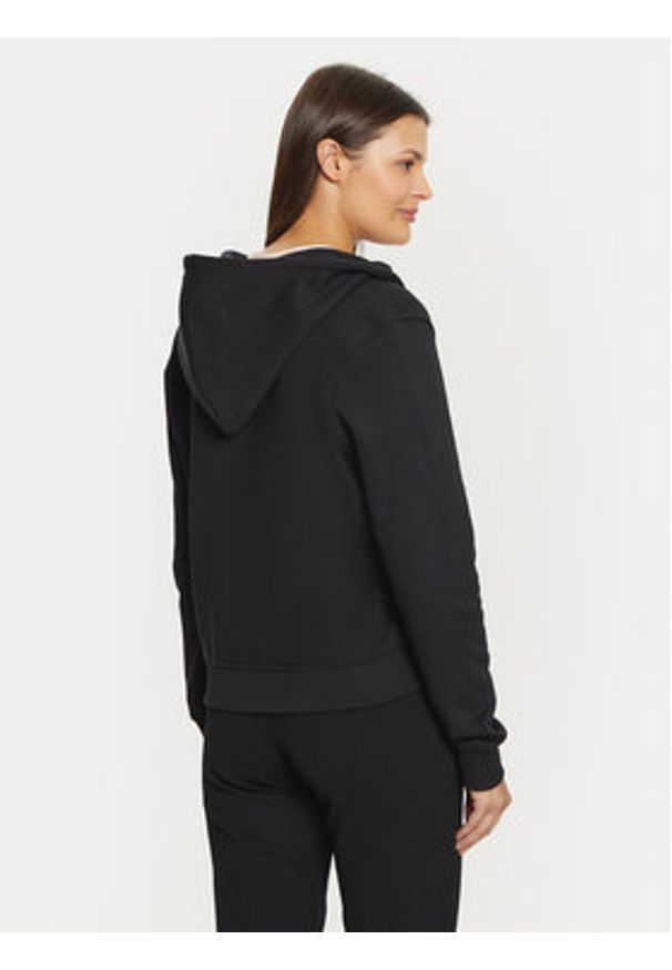 Guess Jeans Bluza GJ ZIP HOOD REG MINI W4YQ03 KC811 Czarny Regular Fit. Kolor: czarny. Materiał: bawełna