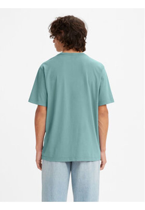 Levi's® T-Shirt Poster Chest Pastel 161430744 Niebieski Loose Fit. Kolor: niebieski. Materiał: bawełna