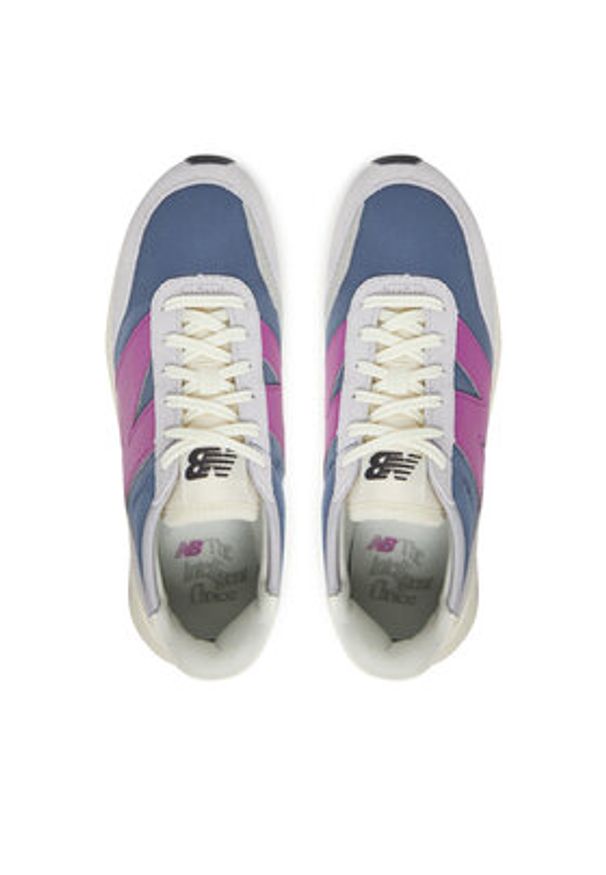 New Balance Sneakersy U370DC Granatowy. Kolor: niebieski. Materiał: skóra, zamsz