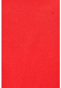 Under Armour t-shirt treningowy Tech 2.0 kolor czerwony gładki. Kolor: czerwony. Materiał: skóra, materiał. Długość rękawa: raglanowy rękaw. Wzór: gładki #5